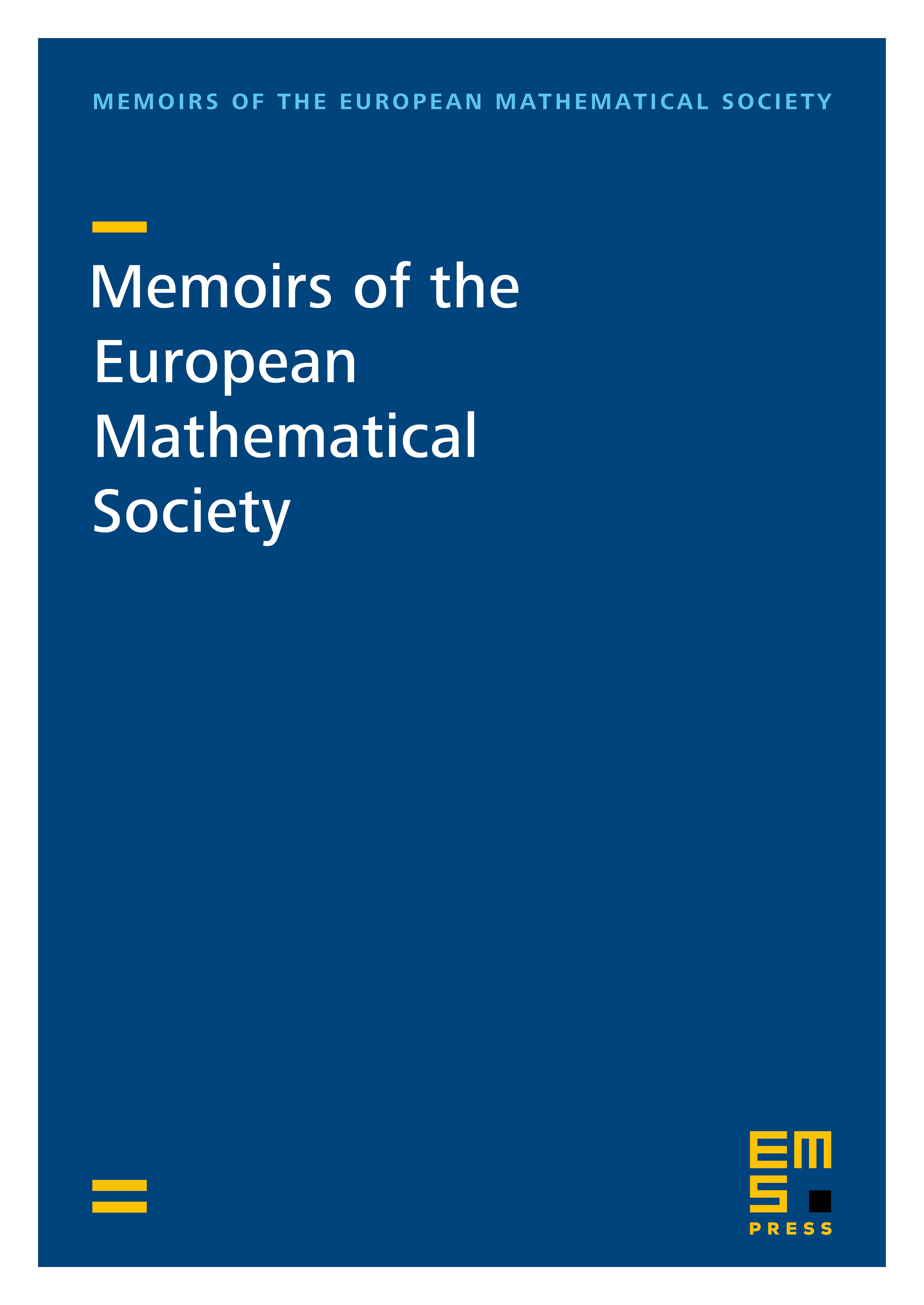 Submit information for Memoirs of the European Mathematical Society